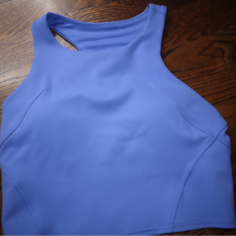 Lululemon wunder train tank high neck size 8